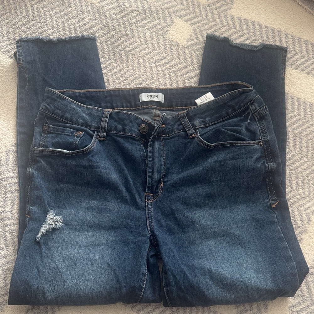 Kensie Dark Blue Skinny Jeans